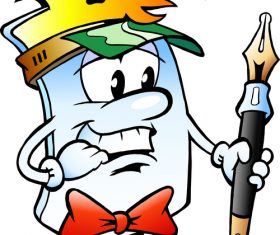 Cartoon character vector