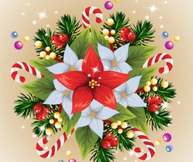 Christmas decoration vector