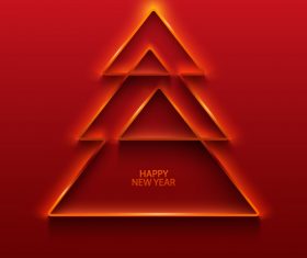 Christmas tree logo vector