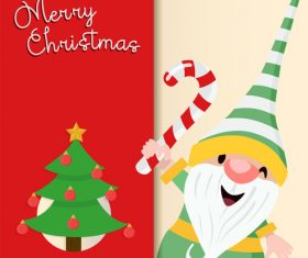 Cute santa claus cartoon vector