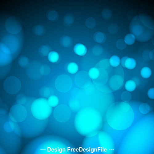 Cyan shiny light dots abstract pattern background vector