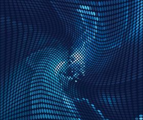 Dark blue abstract background vector