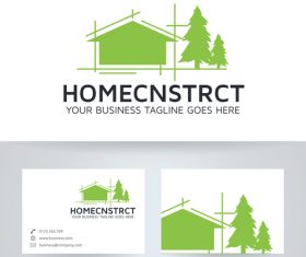 Home construction logo vector