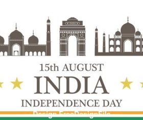 Independence Day India vector