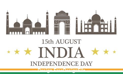 Independence Day India vector