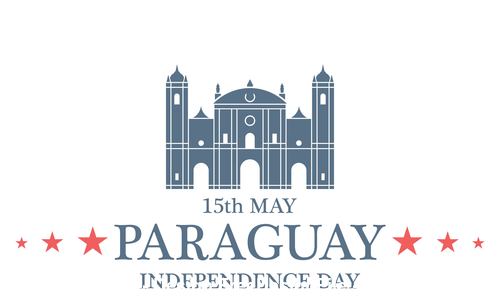 Independence day Paraguay vector
