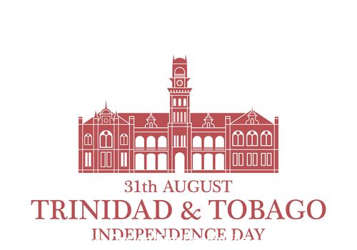 Independence day Trinidad and Tobago vector