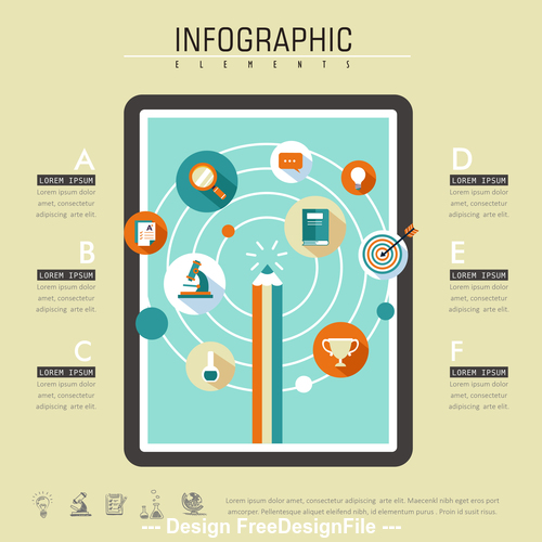 Information element knowledge at your fingertips vector