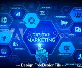 Internet of things technology concept vector