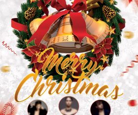 Merry Christmas Psd Flyer Template