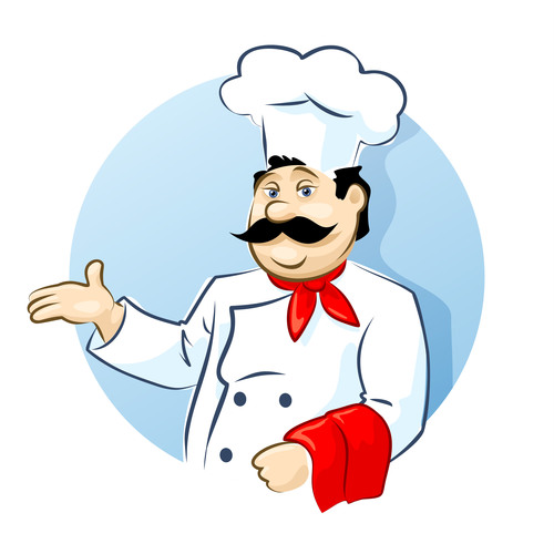 Professionals cook vector free download