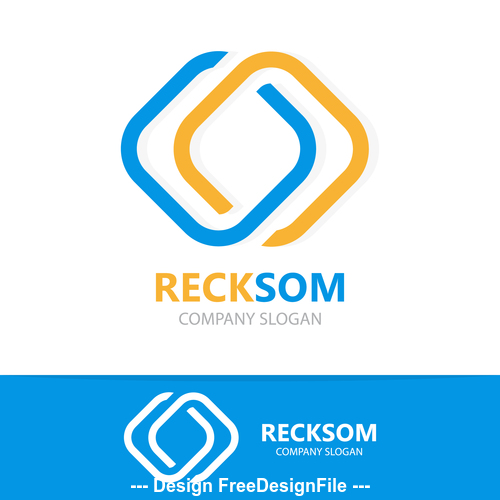 Recksom logo vector