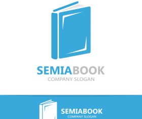 Semiabook logo vector