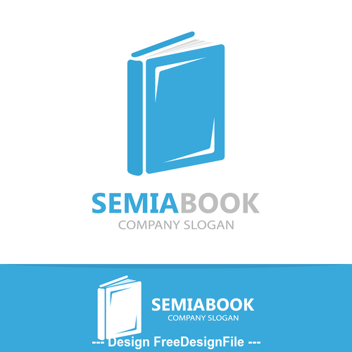 Semiabook logo vector