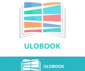 Ulobook logo vector