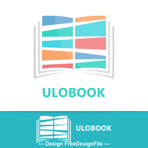 Ulobook logo vector