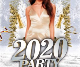 2020 Party Psd Flyer PSD Template