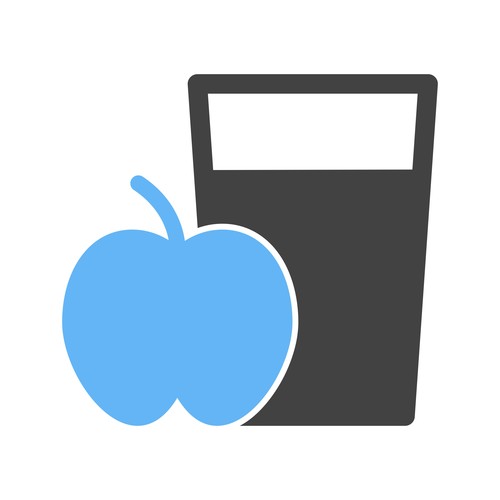 Apple Juice Icons vector