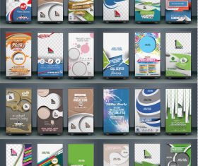 Banner collection vector