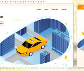 Cartoon cover tax service vector