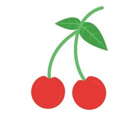 Cherry Icons vector