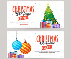 Christmas sale banner vector