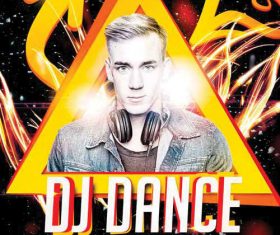DJ Dance Flyer PSD Template