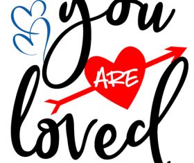 Eros arrow valentine day card vector