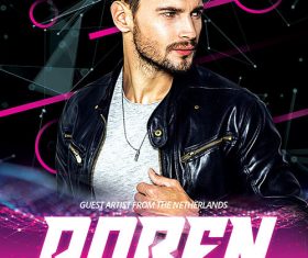 Exclusive Club DJ Party Flyer PSD Template