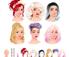 Fashion female vector