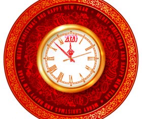 Holiday countdown vector