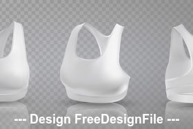 Ladies white tights vector