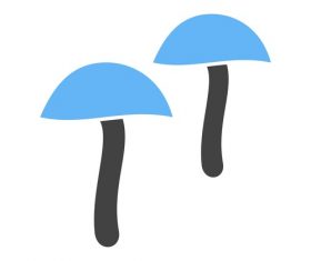 Mushroom Icons vector