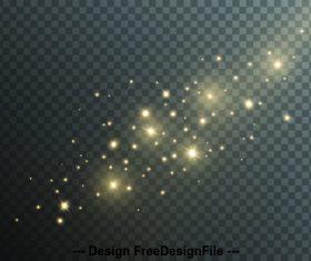 Shiny light background vector