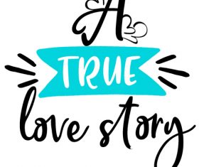 Simple valentine day cute card vector