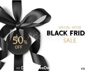 Special offer friday sale design template vector