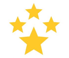 Stars icon vector