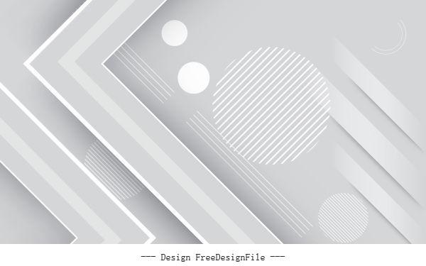 Technology background modern bright grey geometric decor vector design free  download