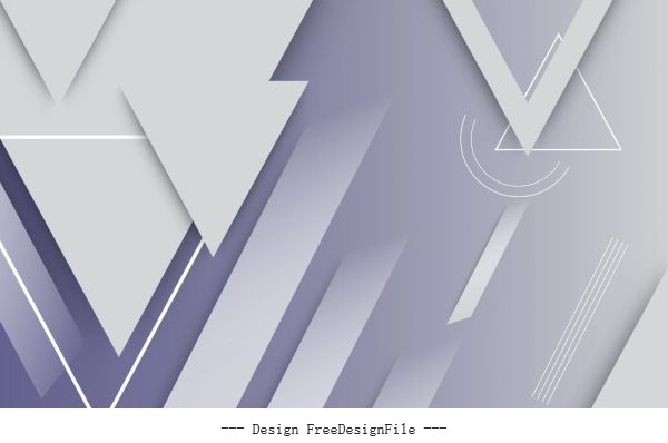 Technology background modern flat triangles decor vector
