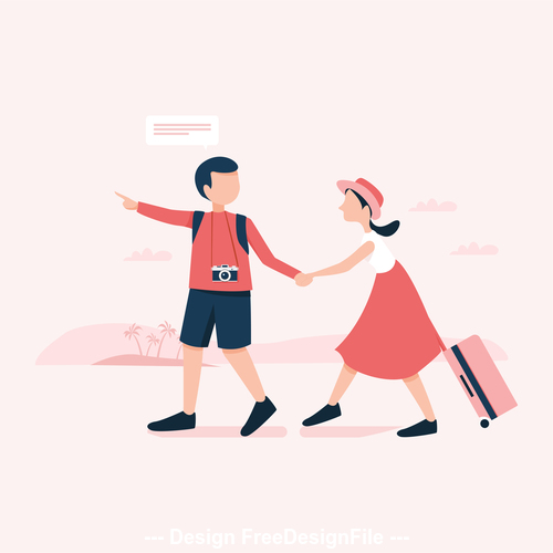 travel illustration free download