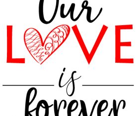 Valentine day expression card vector