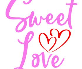 Valentine day expression greeting card vector