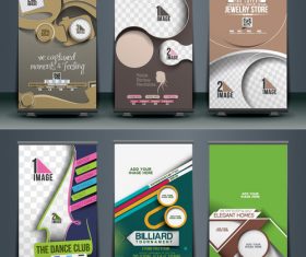 Various banner collection vector