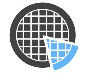 Waffle Icons vector