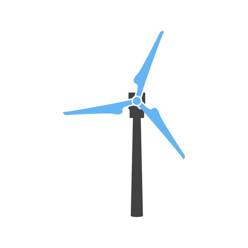 Windmill Icons vector