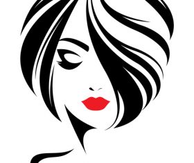 Woman silhouette vector