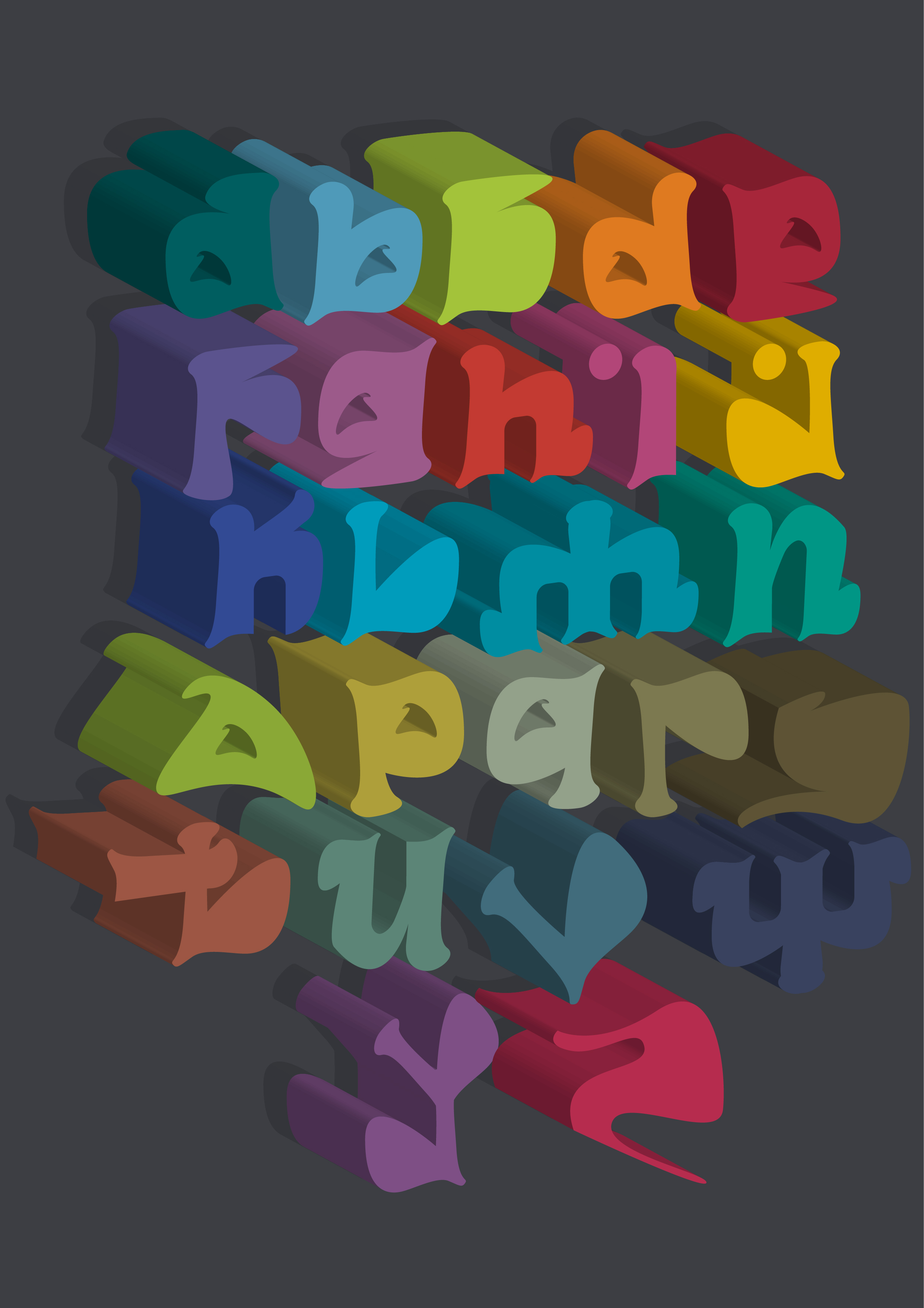 font throw up style vector