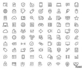 116 Line art icon vector