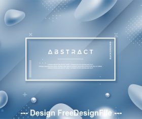Abstract background element card vector