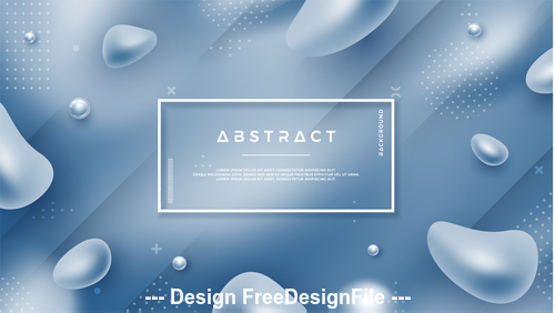 Abstract background element card vector